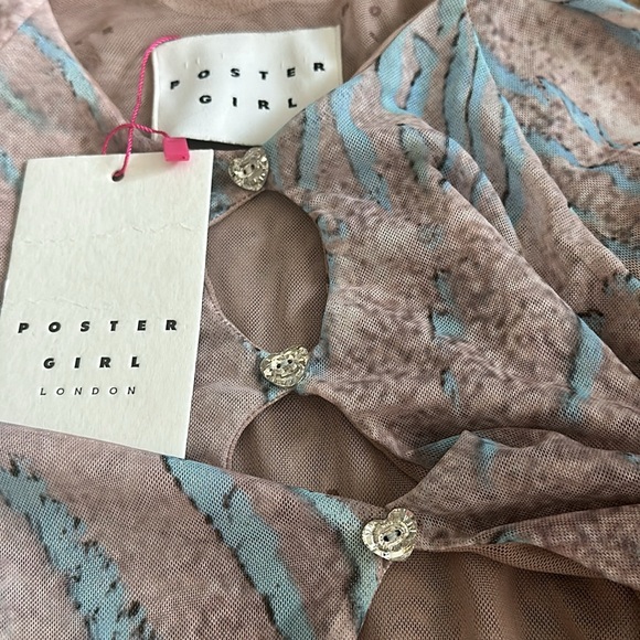 POSTER GIRL
 London XS Top Crop Top NEW With Tags - Picture 8 of 12